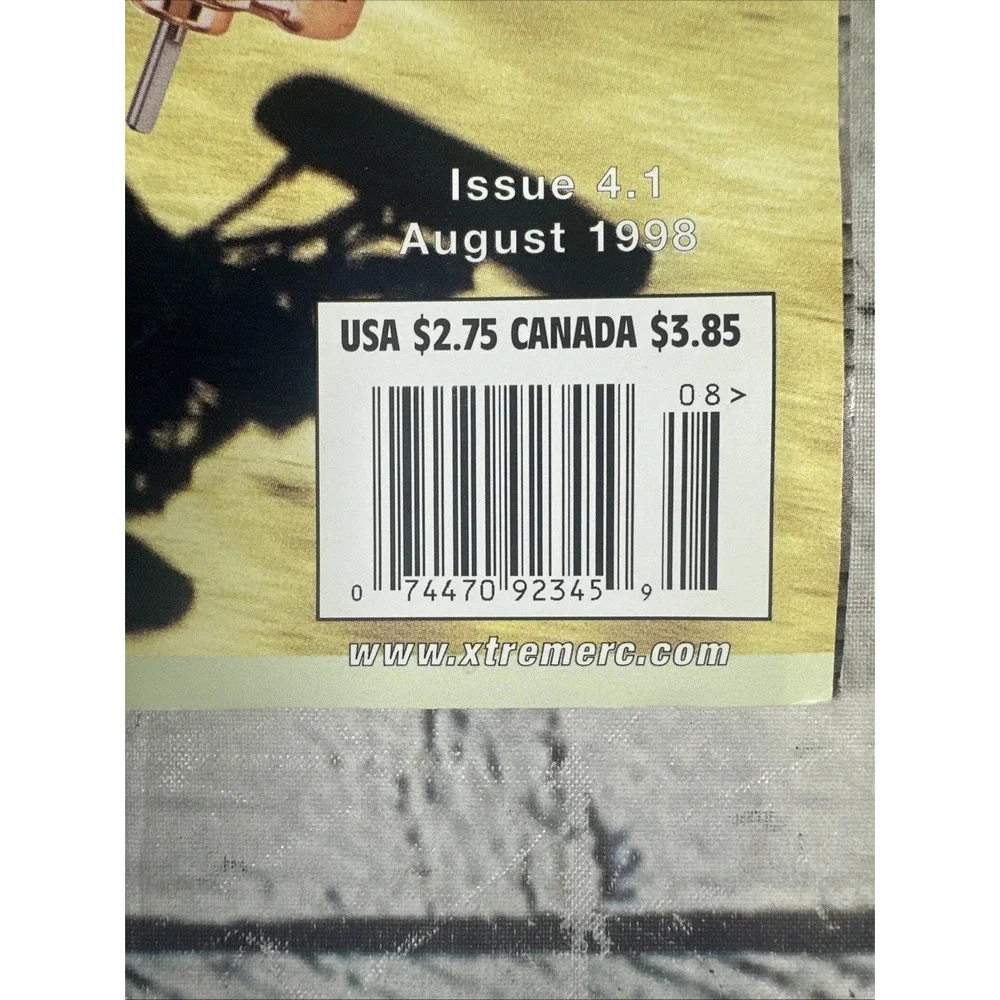 Lot of 2 Xtreme RC Cars Magazines Sept/Oct 1998 +August 1998
